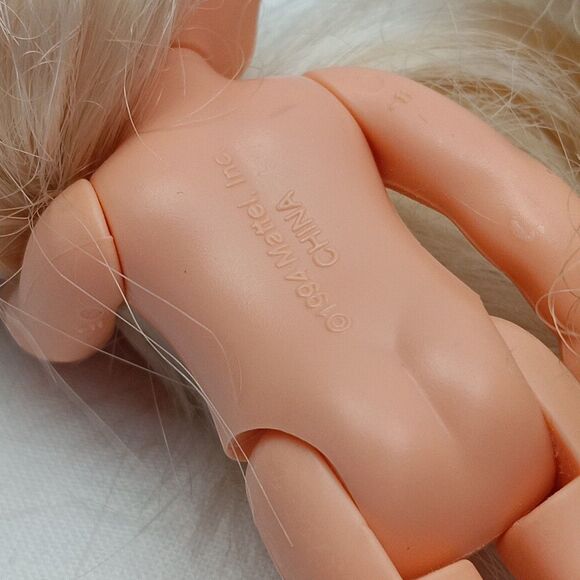 Mattel Barbie 2 Chicken Pox Kelly - Princess & Pauper Kelly No Clothes Vintage - Picture 10 of 13